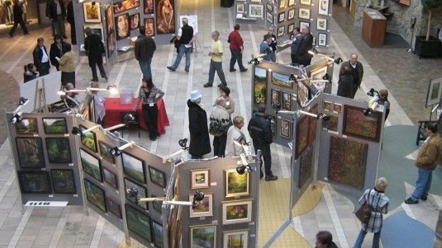 Plusieurs de nos peintres en exposition collective